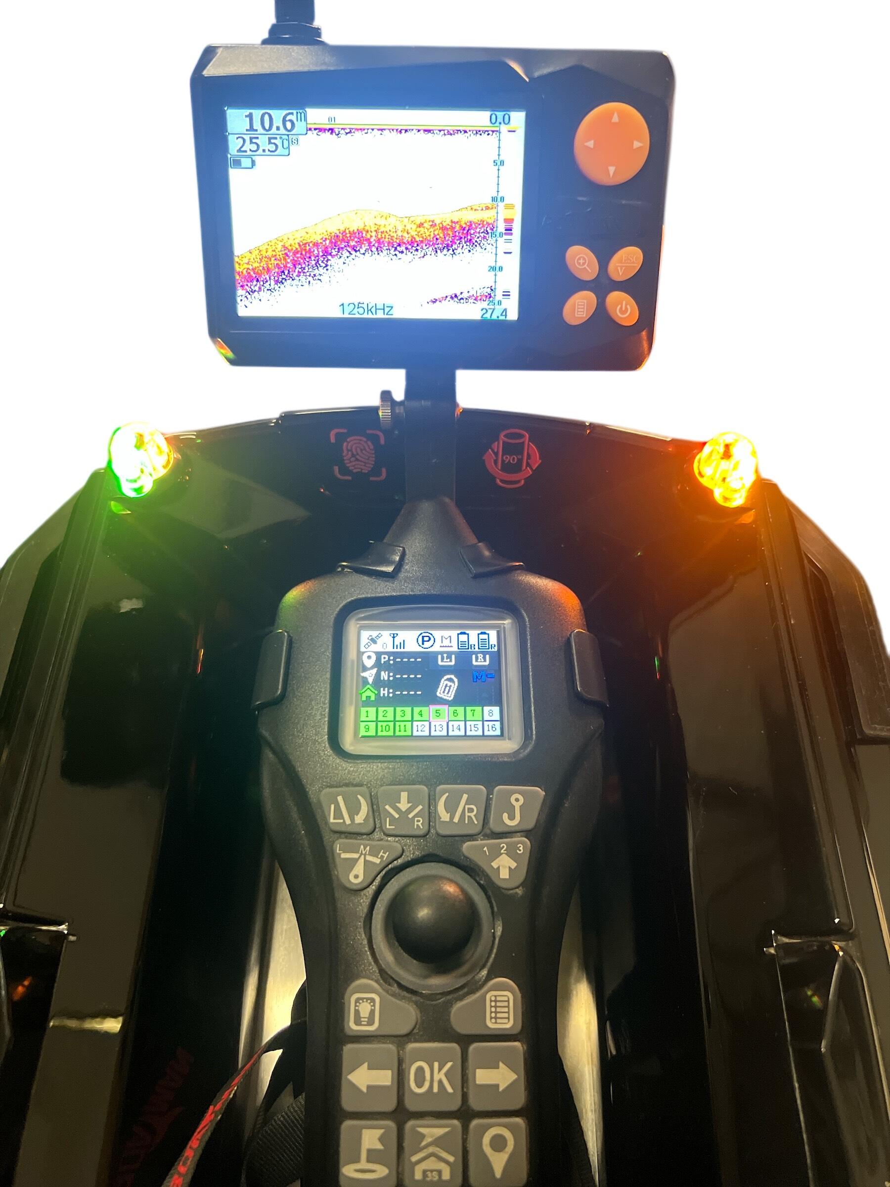 Bateau amorceur Vulcan Pro noir 6/7