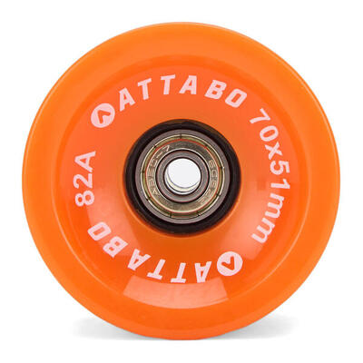 Attabo longboard wielen 70x51 mm 4 stuks