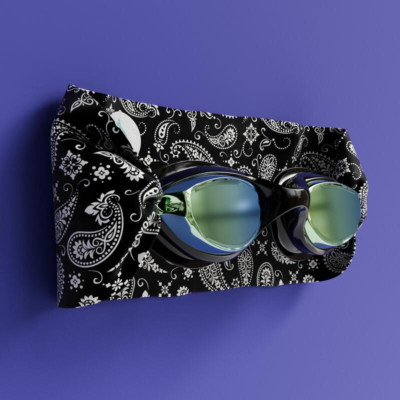 Zwembril volwassenen – Leeftijd 11+ – Wit – Bandana Black 2/6