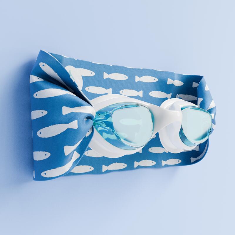 Lunettes Enfant Natation – Bandeau Tout Doux Sardines 2/7