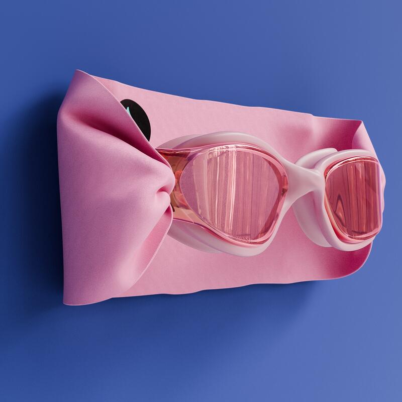 Zwembril volwassenen – Leeftijd 11+ – Wit – Pink 2/5