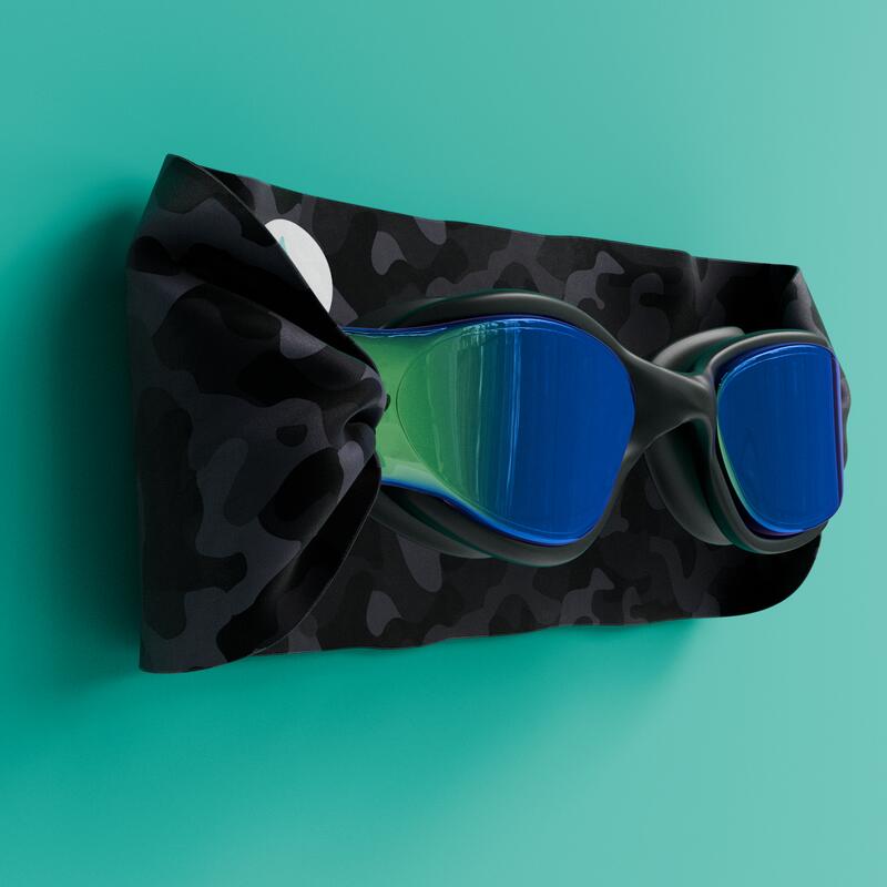 Zwembril volwassenen – Leeftijd 11+ – Wit – Camouflage Black 2/7