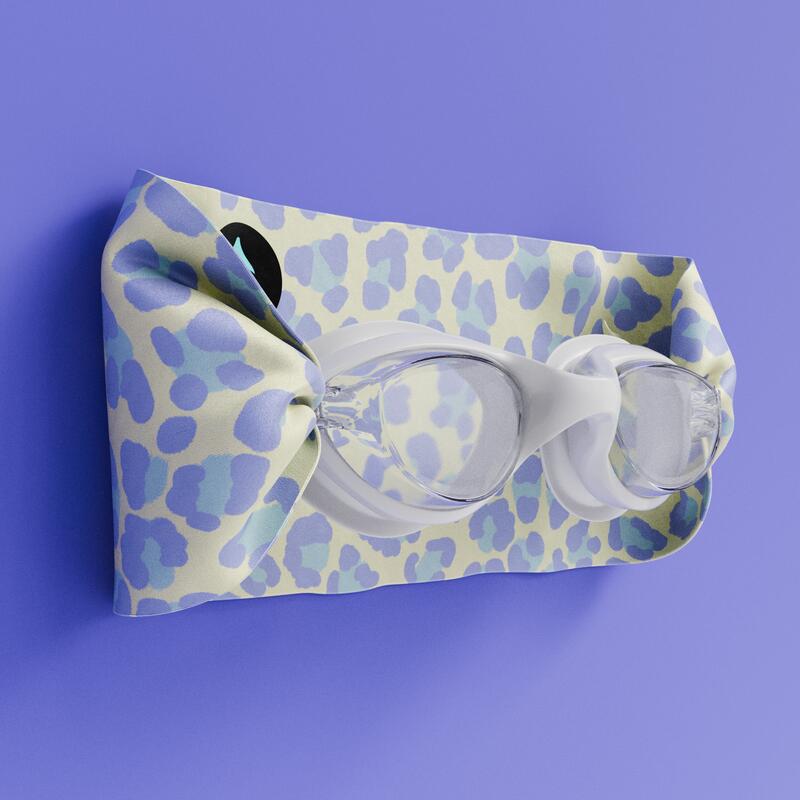Lunettes Enfant Natation – Bandeau Tout Doux Leopard 2/4