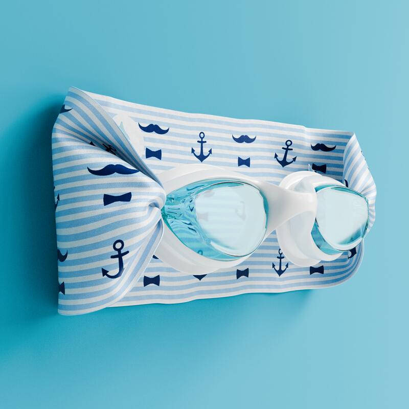 Occhialini Nuoto Bambino – Fascia Morbida Ancres Moustaches 2/7