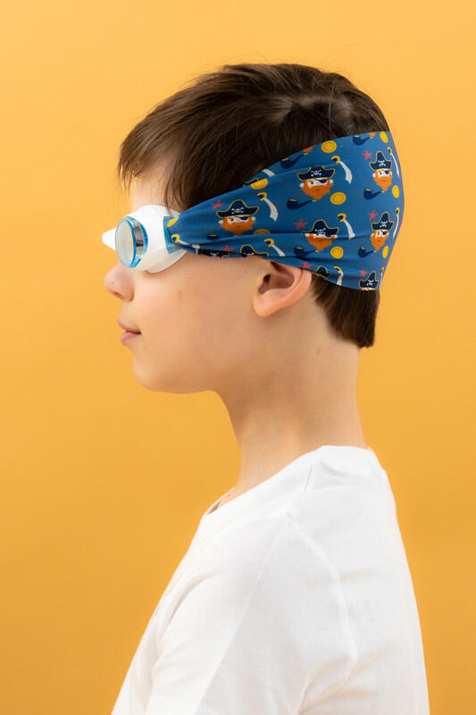 Lunettes Enfant Natation – Bandeau Tout Doux Pirates 6/7