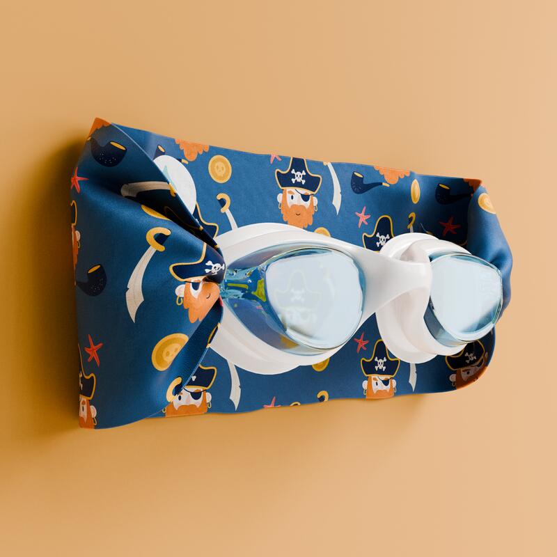 Lunettes Enfant Natation – Bandeau Tout Doux Pirates 2/7