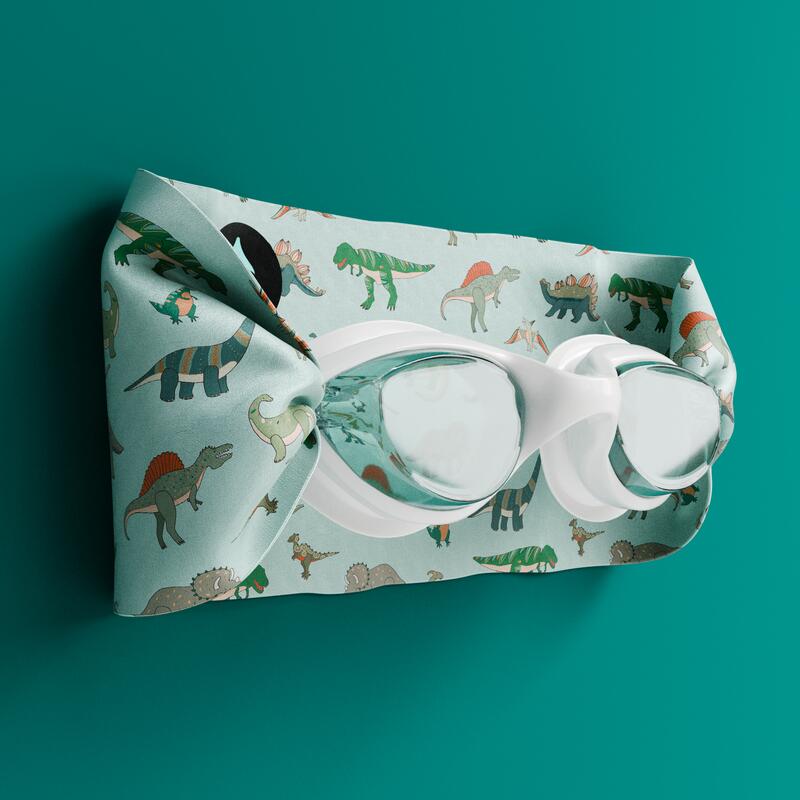 Lunettes Enfant Natation – Bandeau Tout Doux Dinosaurs 2/7