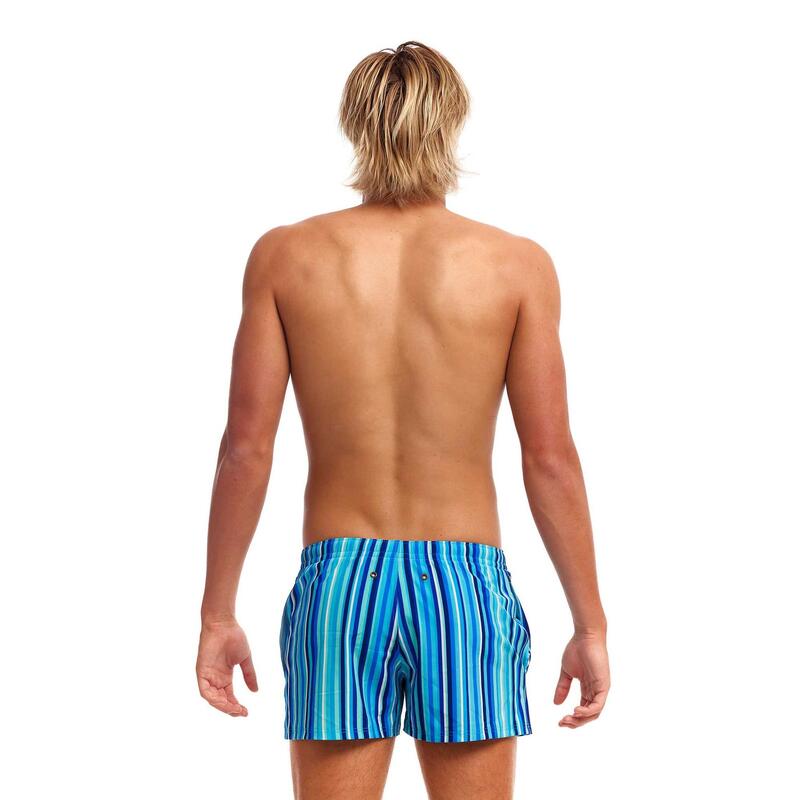 Short de bain homme Funky Trunks Shorty Shorts Lane Lines