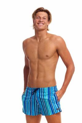 Funky trunks zwembroek heren shorty shorts lane lines
