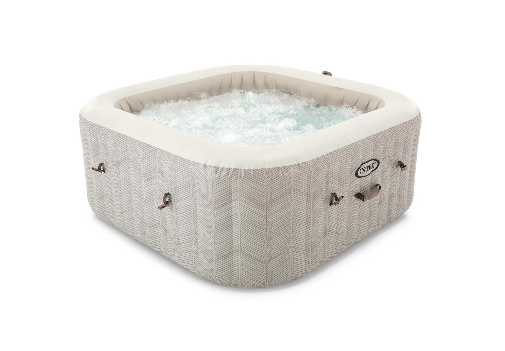 Intex PureSpa Chevron Deluxe Bubble Spa + Aquatural Set Aroma Crystals 6 x 350 g 3/4