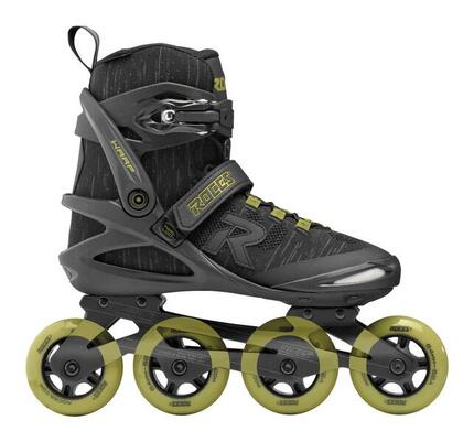 Warp Thread TIF 84 – Patines en línea – Unisex – Negro – Verde
