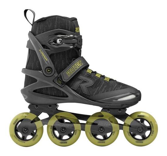 Warp Thread TIF 84 – Patines en línea – Unisex – Negro – Verde