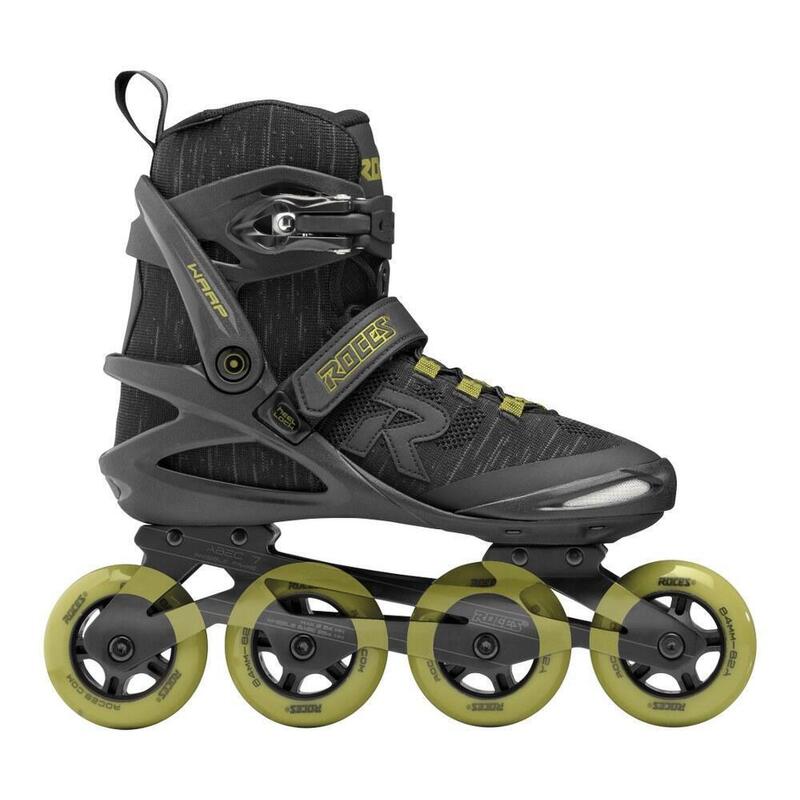 Rolele Roces Warp Thread Tif negru-verde