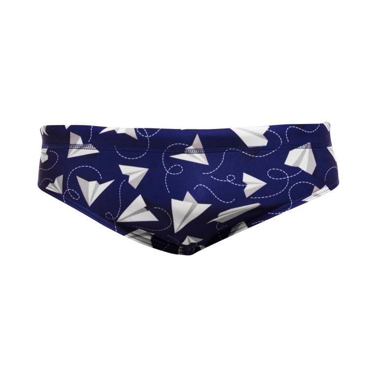 Kąpielówki męskie Funky Trunks Paper Plain - slipy 6/7