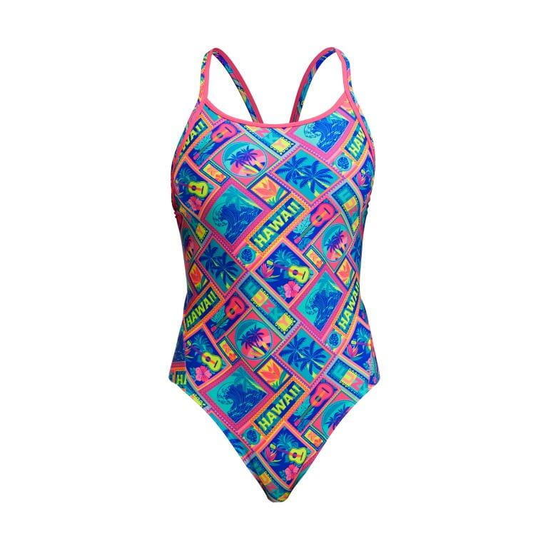 Strój kąpielowy jednoczęściowy FUNKITA Coco Canel - Diamond Back