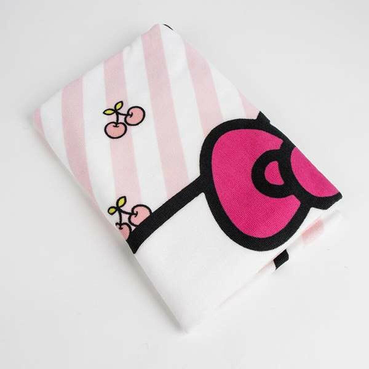 Strandbadetuch Hello Kitty Hellrosa 3/4