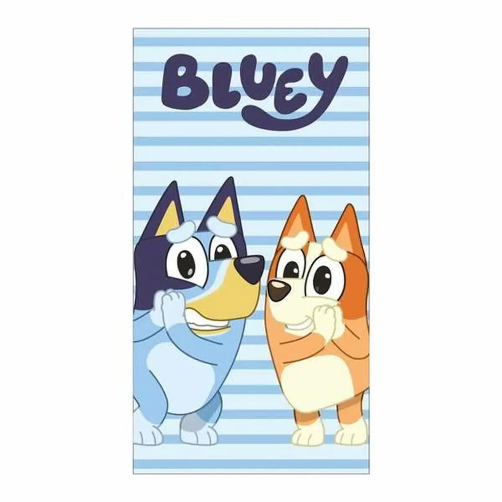 Beach Towel Bluey Light Blue