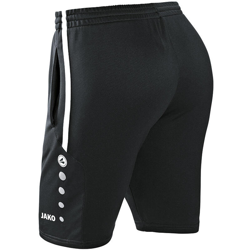 Jako Active Trainingsshort Heren - Zwart / Wit 2/5
