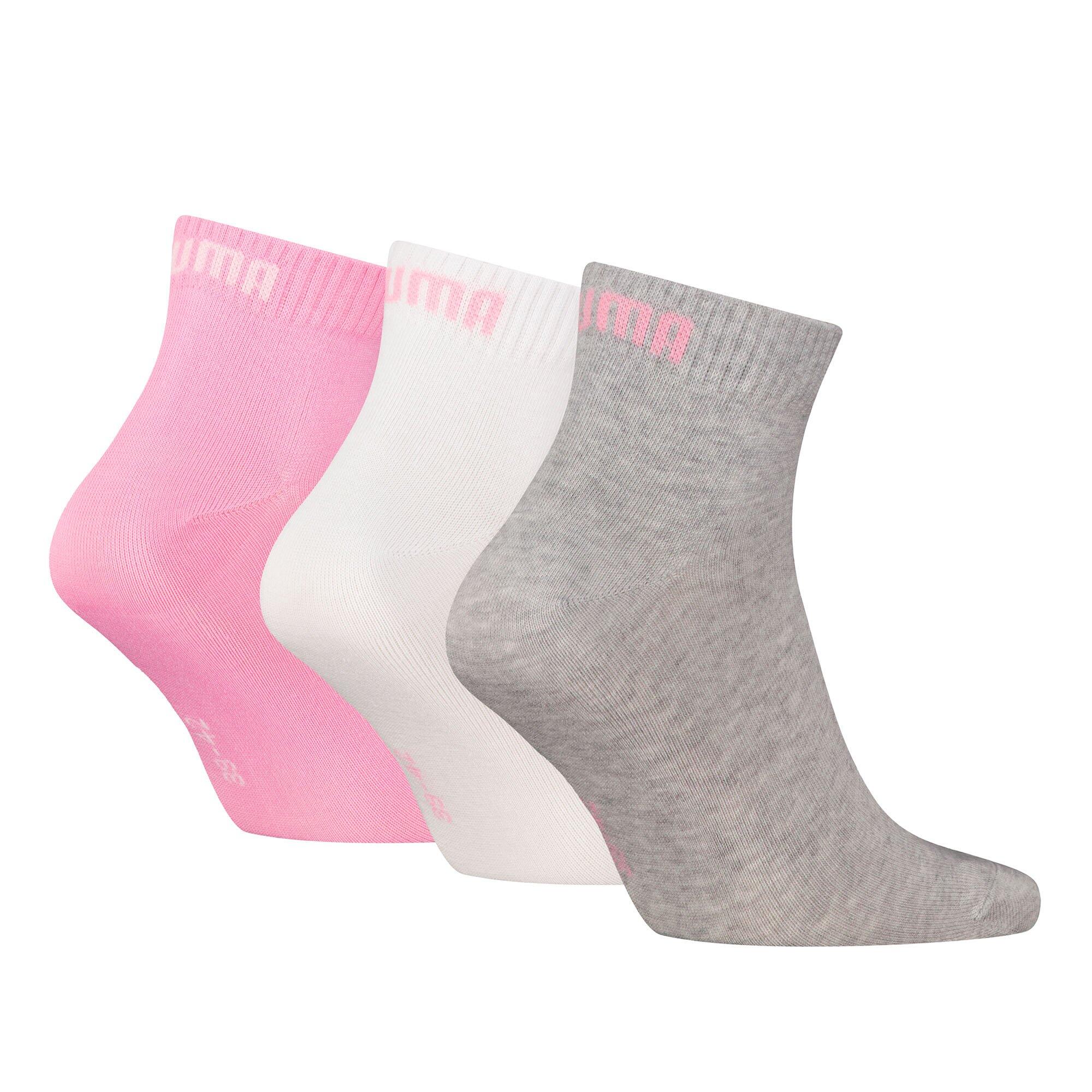 Quarter Socken 3 Paar weich komfortabel Herren Damen Unisex - Soft Cotton 2/3