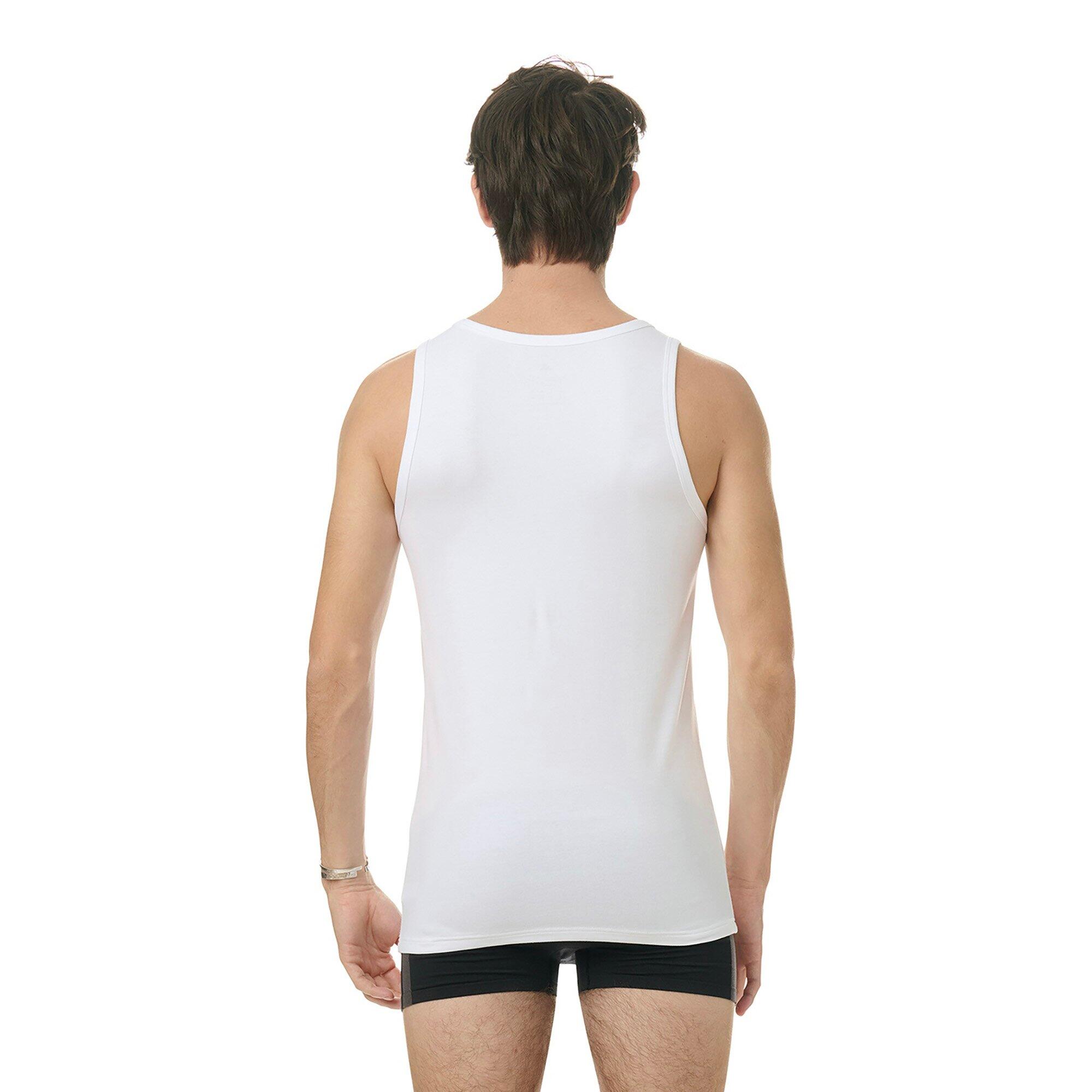 Gilet Uomini Confezione da 2 Aderente alla figura-Tank Top Active Flex Cotton 6/7
