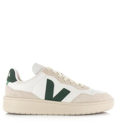 Scarpe Veja V-90 Bianco Pelle