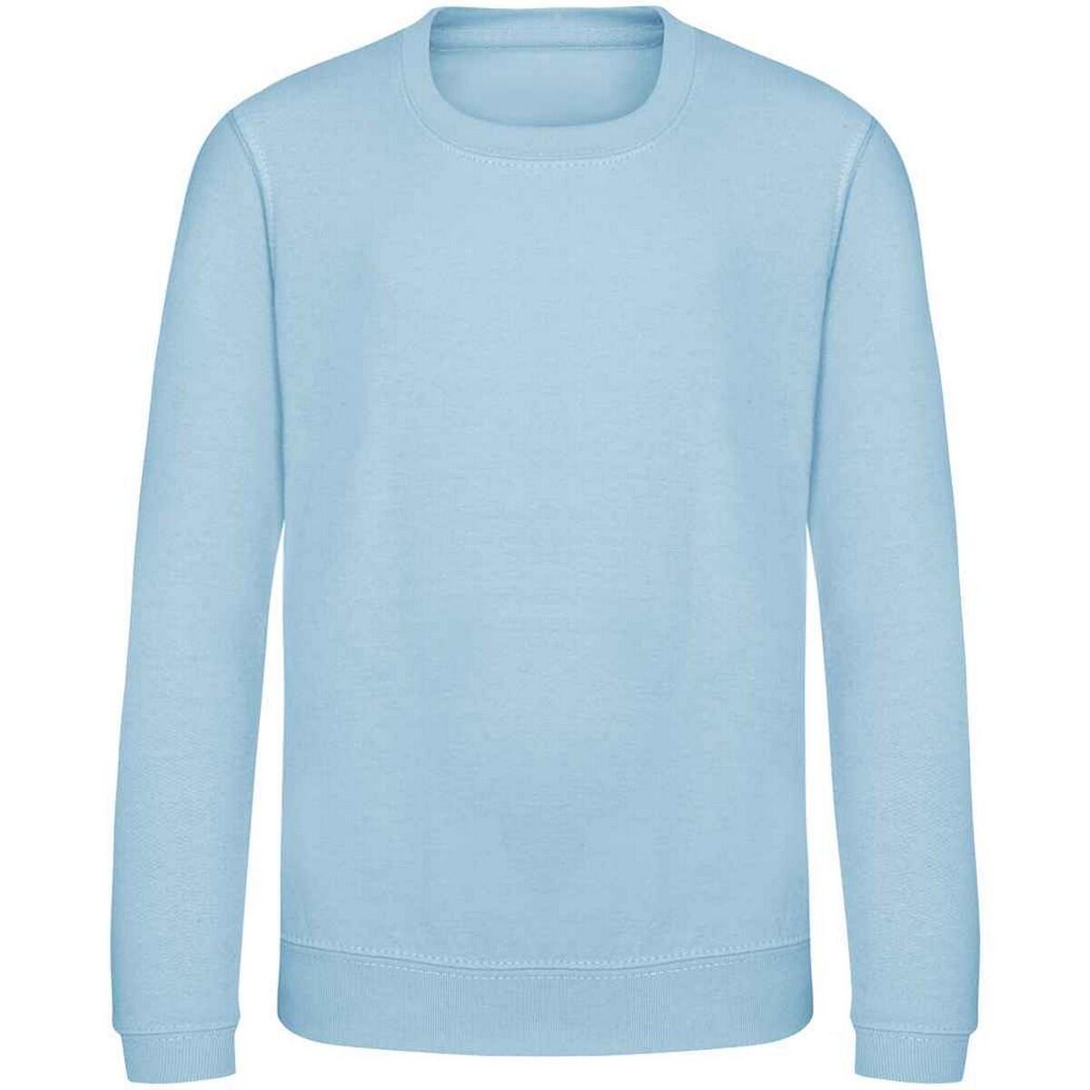 AWDis Just Hoods Childrens/Kids Plain Crew Neck Sweatshirt