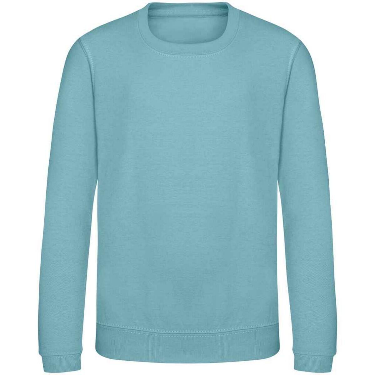AWDis Just Hoods Childrens/Kids Plain Crew Neck Sweatshirt