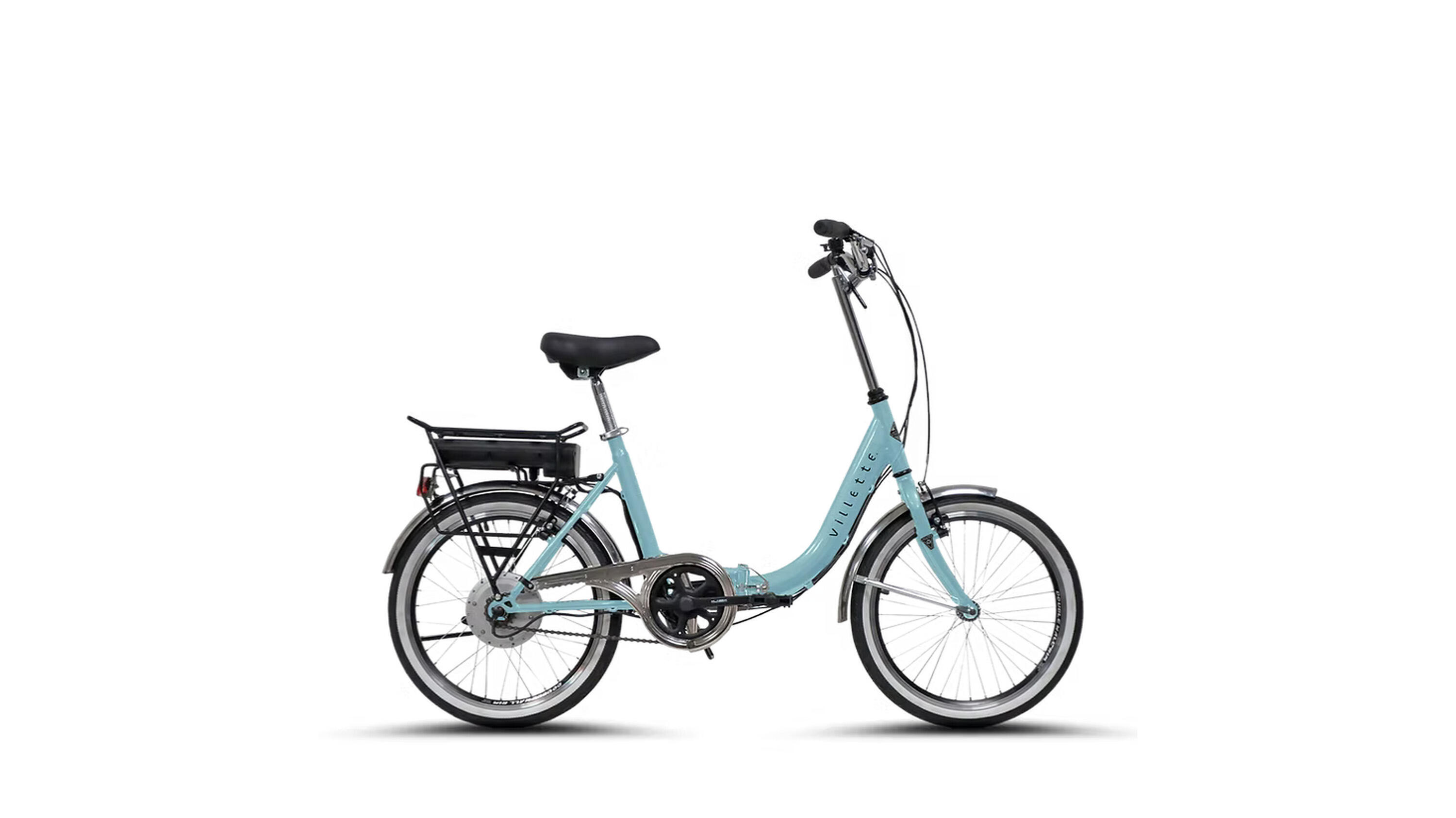 VILLETTE VILLETTE Elektro- Klapprad 20 Zoll le Balade, hellblau