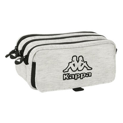 Trousse Fourre-Tout Triple Kappa Grey knit