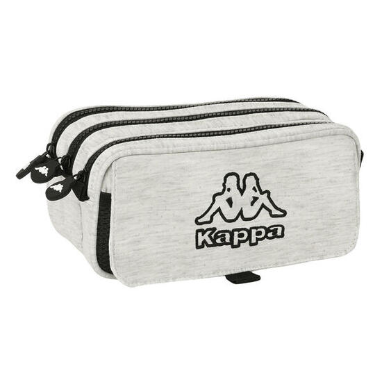 Trousse Fourre-Tout Triple Kappa Grey knit