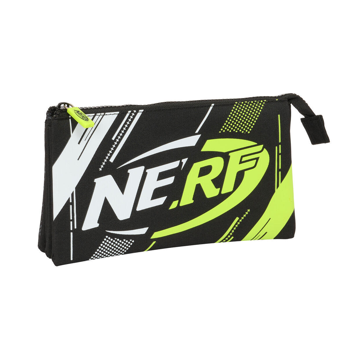 Pennenetui met 3 vakken Nerf Get ready 2/3