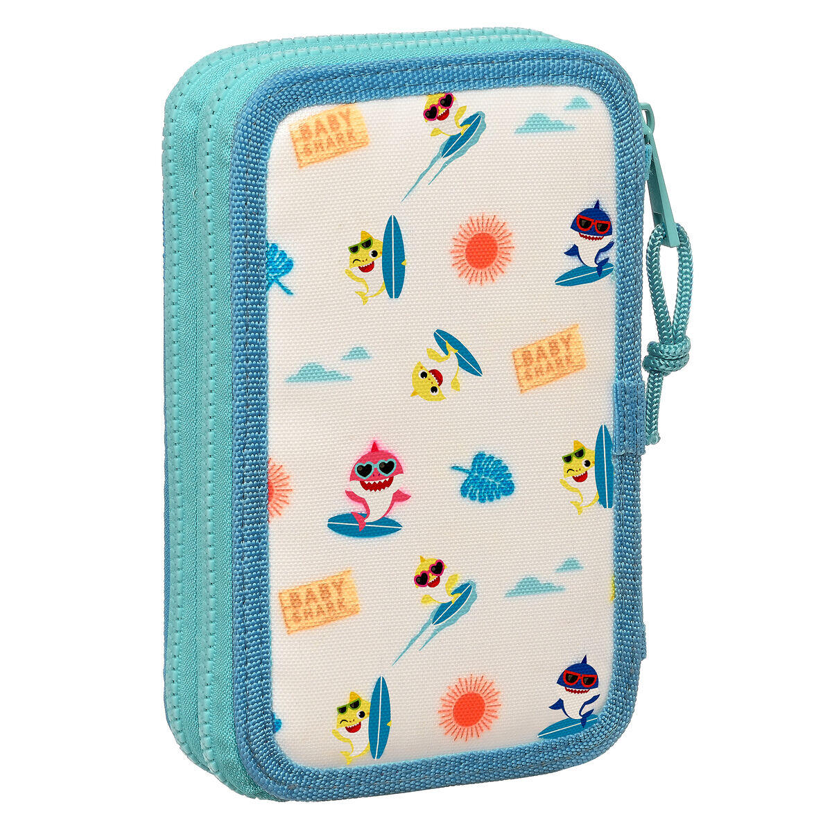 Astuccio Doppio Baby Shark Surfing 5/5