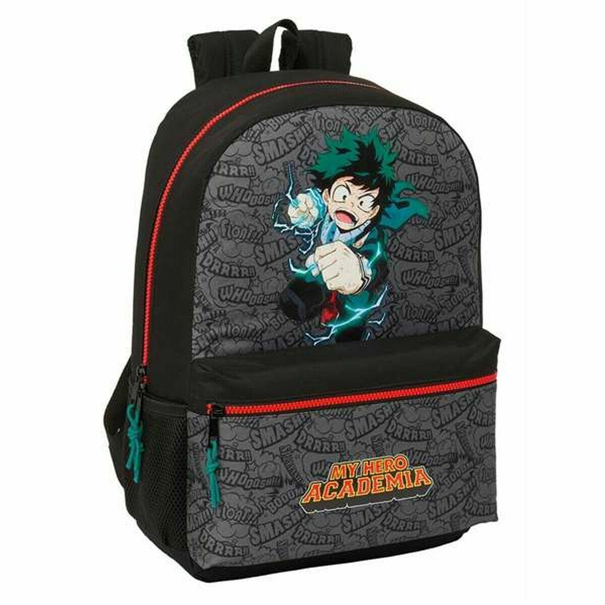 bakugo mini backpack My Hero Academia Triple Pocket Scene – GCLLC DROP SHIPPING Whether your little one is heading to school My Hero Academia Bakugou Cosplay