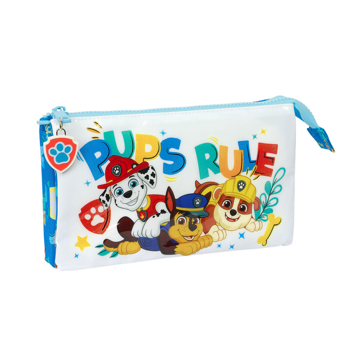Trousse Fourre-Tout Triple The Paw Patrol Pups rule 1/3