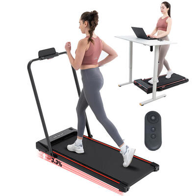 Tapis Roulant Pieghevole-ZX2-Inclinazione 3.3%-1400W-6 km/h-LED e Telecomando
