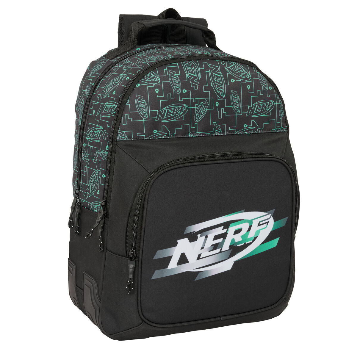 NERF Zaino Scuola Nerf Game Nero