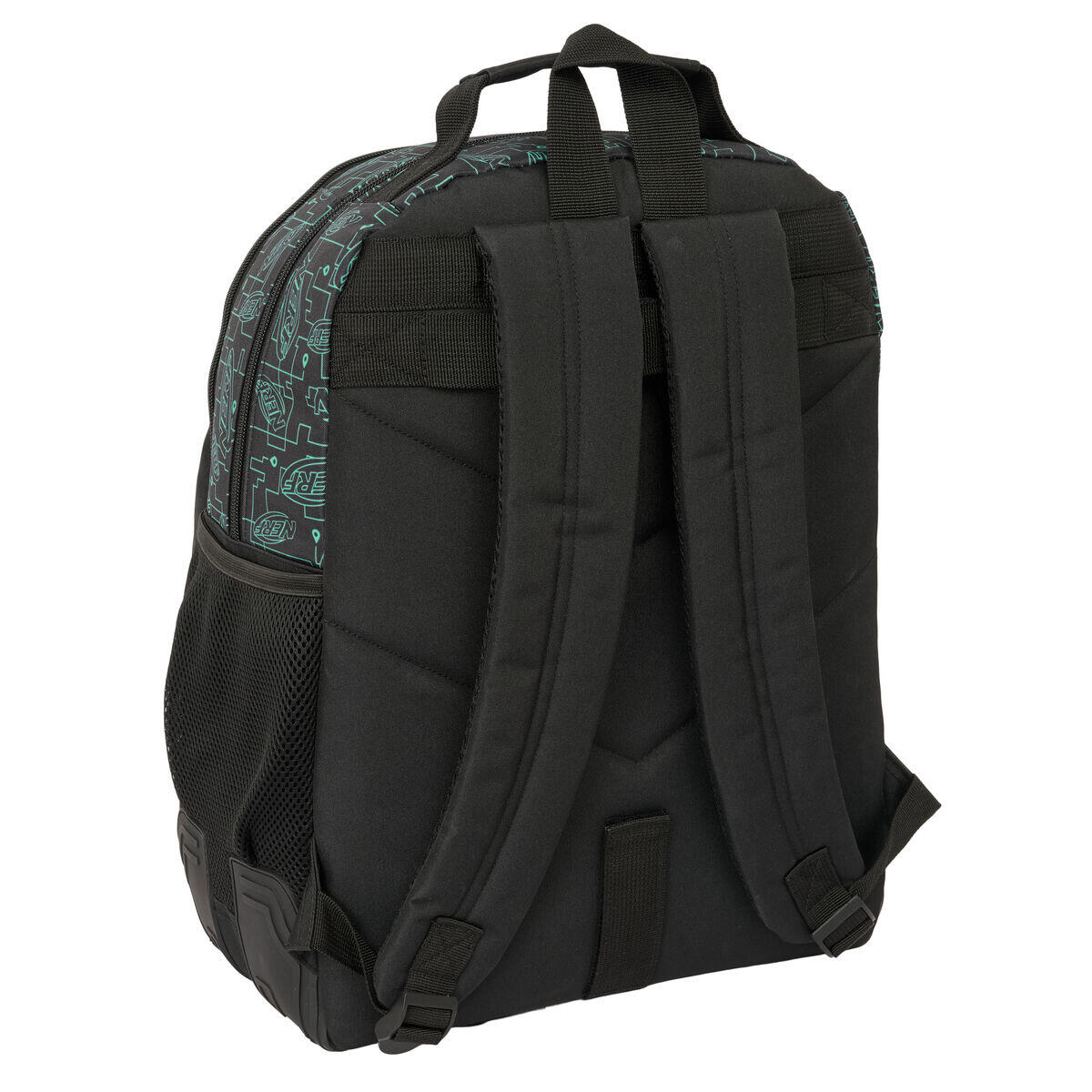Mochila Escolar Nerf Game Negro 2/3