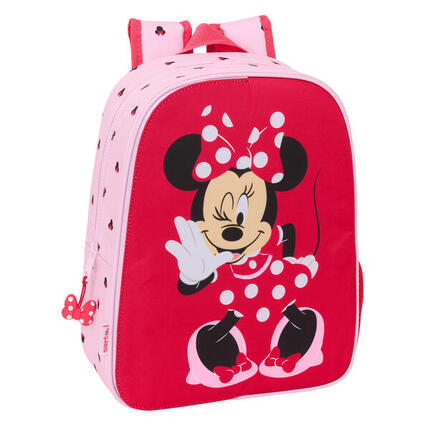 Plecak szkolny Minnie Mouse Naive Różowy