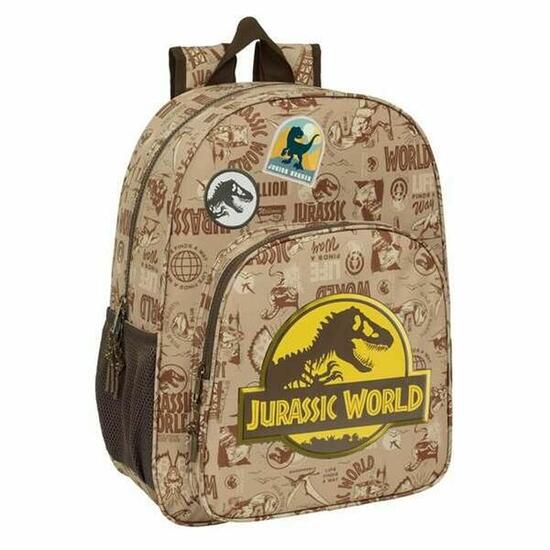 Zaino Scuola Jurassic World Beige