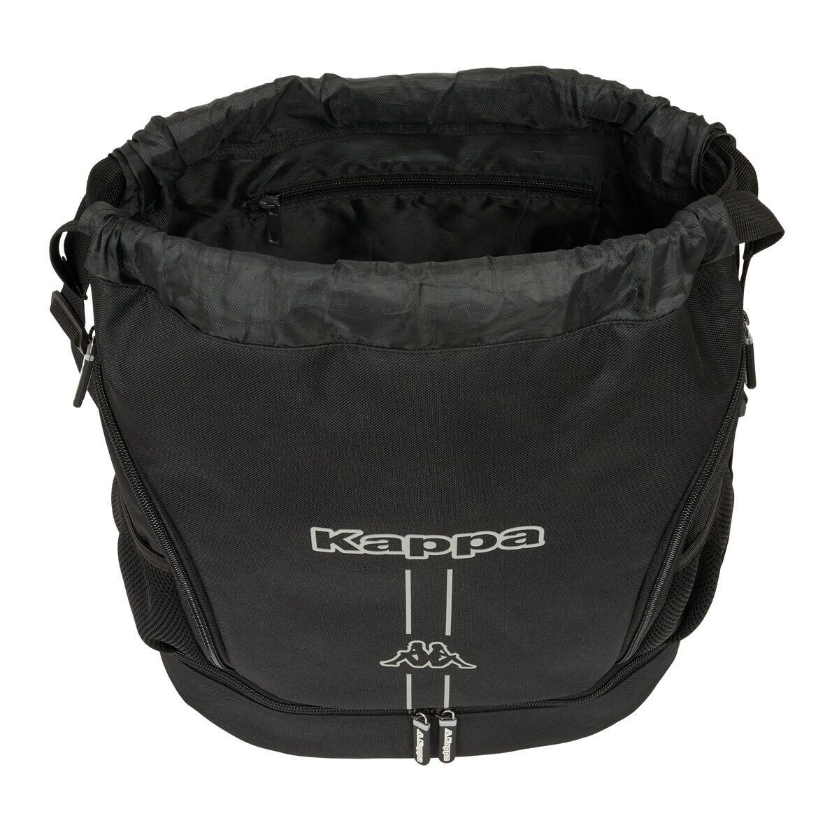 Bolsa Mochila con Cuerdas Kappa Dark 2/4