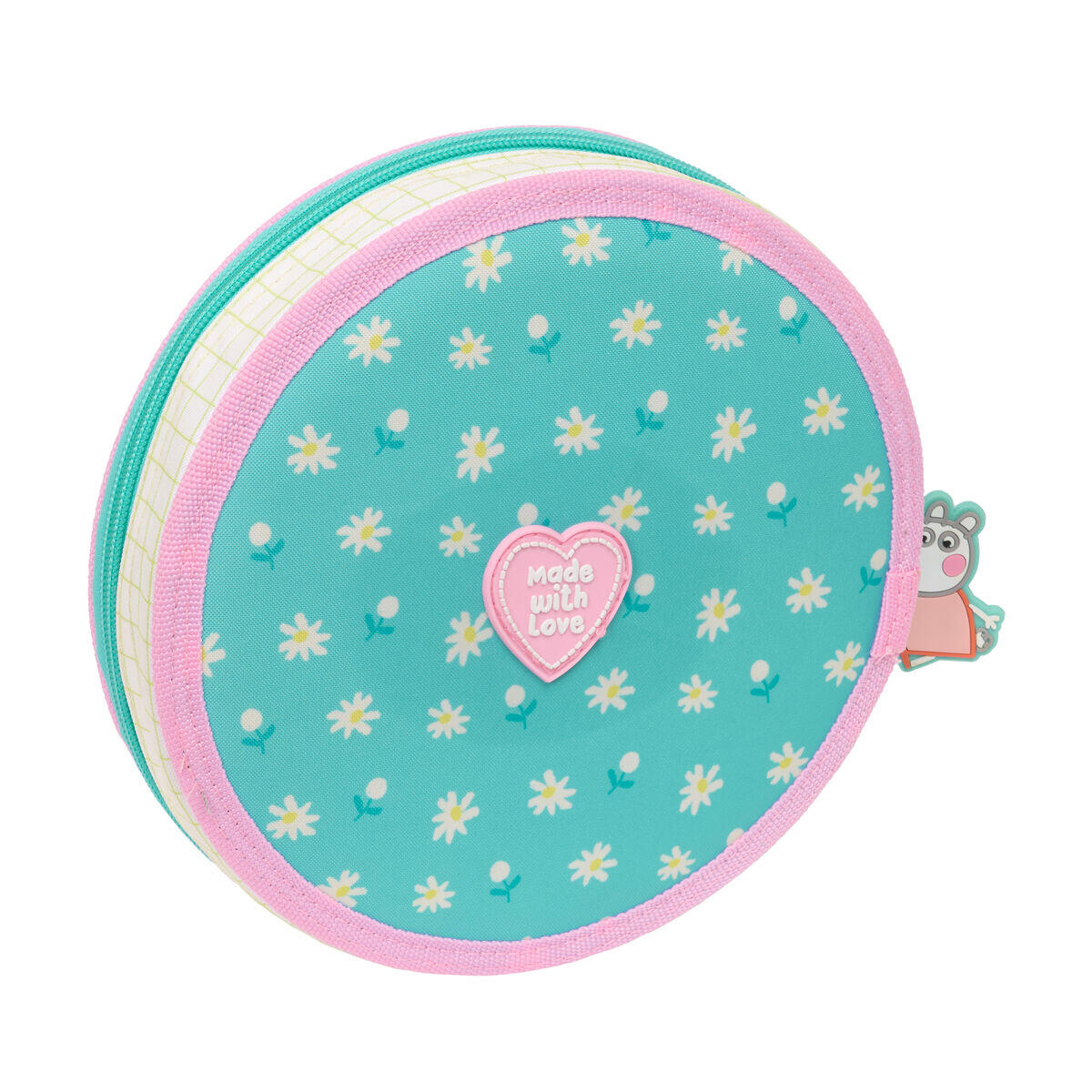 Estuche Escolar con Accesorios Peppa Pig Pretty flowers 3/3