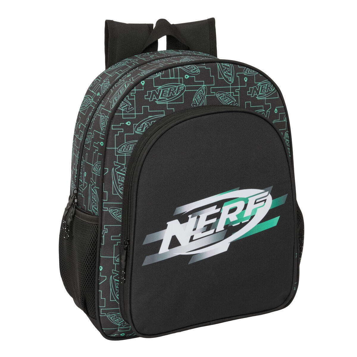 NERF Zaino Scuola Nerf Game Nero