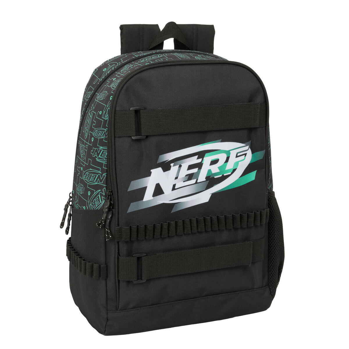 NERF Zaino Scuola Nerf Game Nero