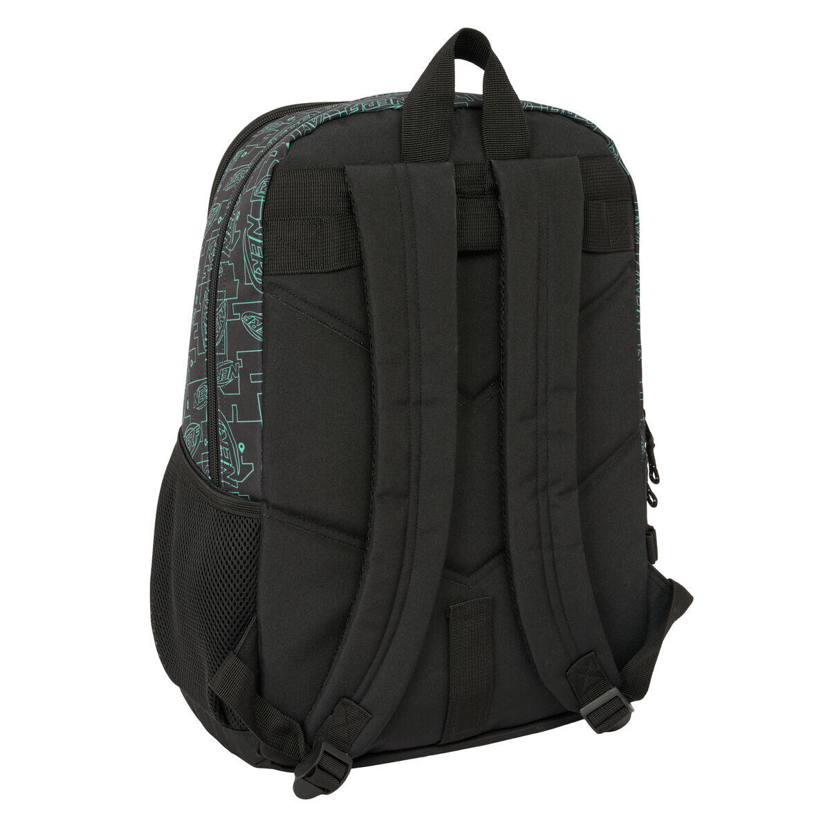 Mochila Escolar Nerf Game Negro 2/3