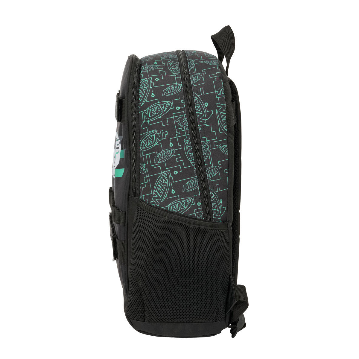 Mochila Escolar Nerf Game Negro 3/3