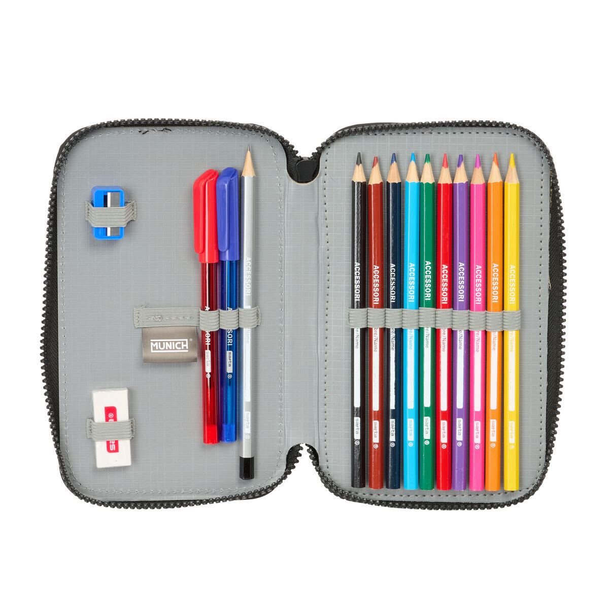 Estuche Escolar con Accesorios Munich Topo 4/5