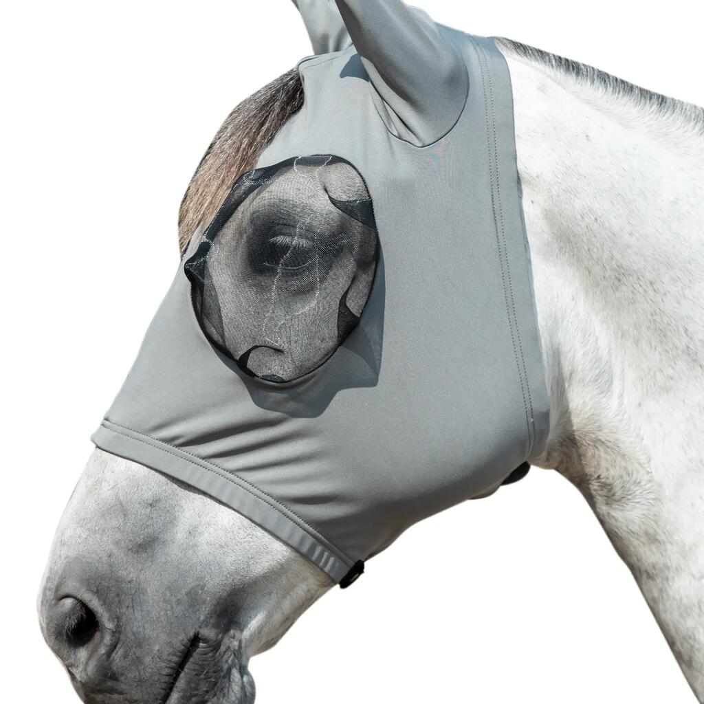 Elastic horse fly mask HKM