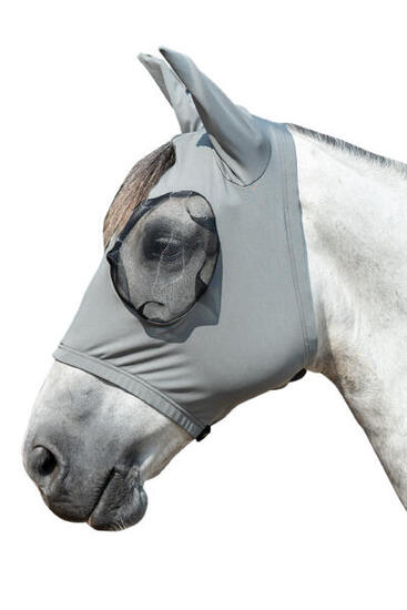Masque anti-mouches pour cheval élastique HKM