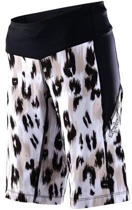 TROY LEE DESIGNS Womens LUXE SHORT SHELL WILD CAT - WHITE