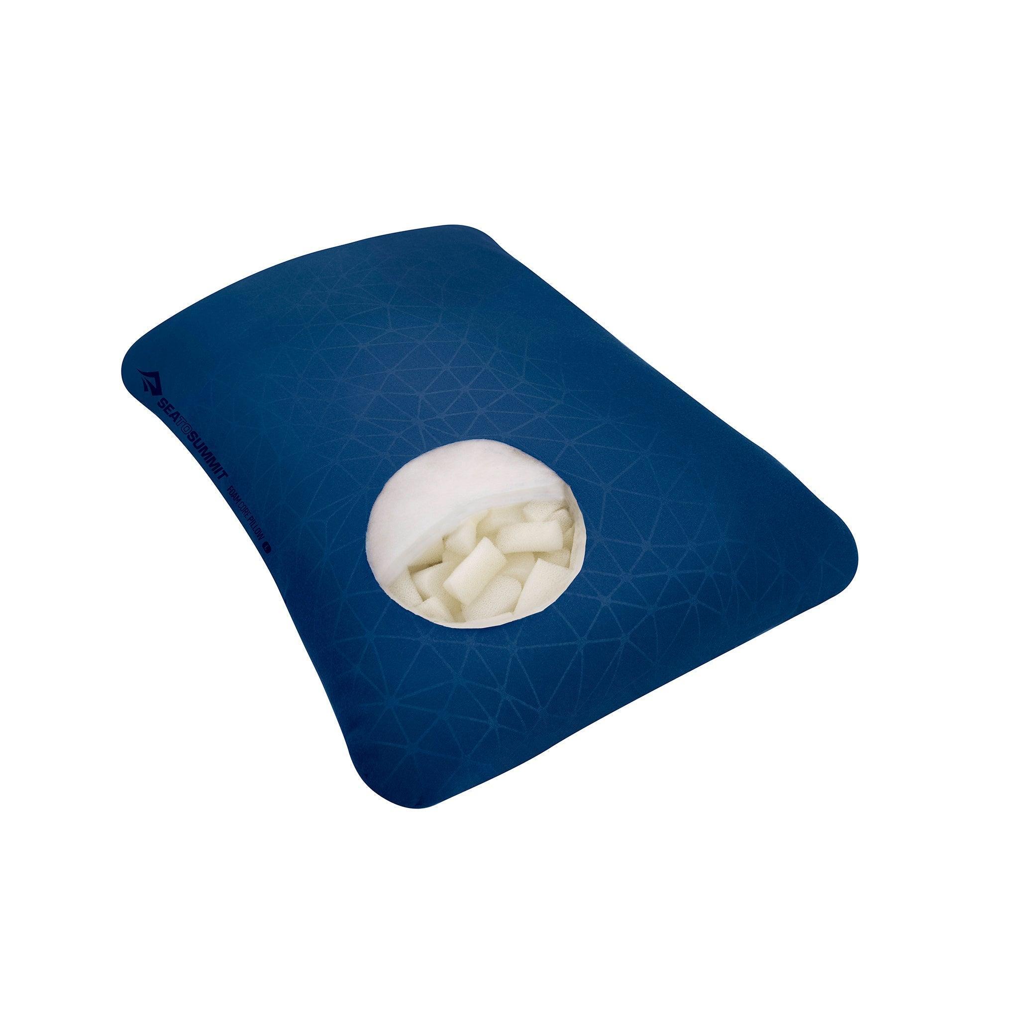 Sea to Summit Foam Core pillow - Navy Blue Regular Camping